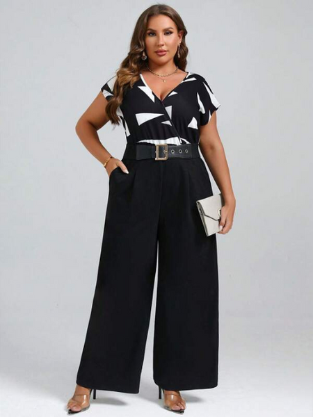 Macacão Com Cinto Alessia