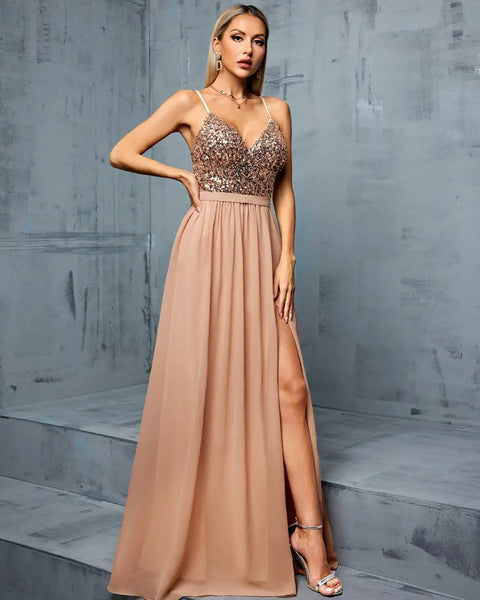Vestido Longo de Festa Aurora