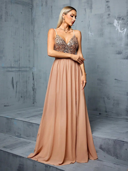 Vestido Longo de Festa Aurora