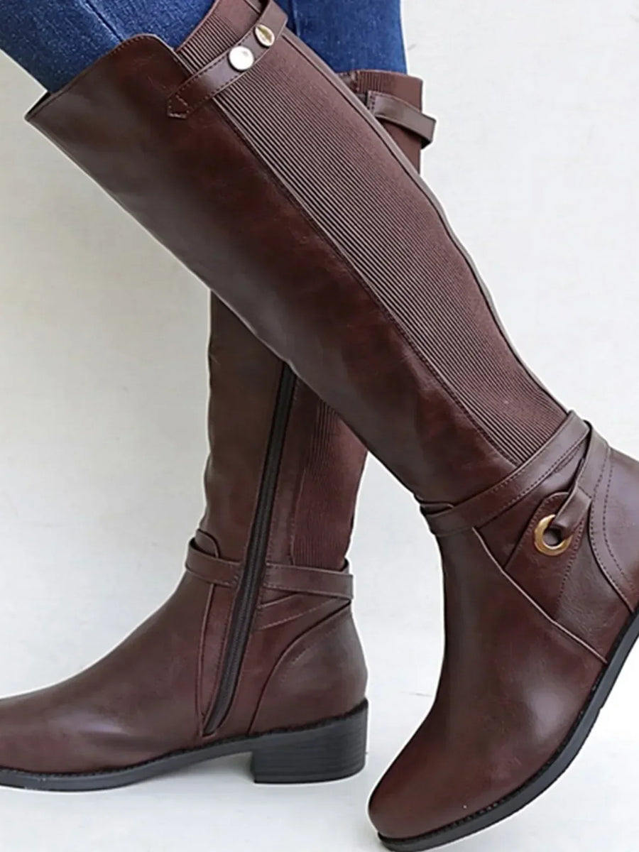Bota Montaria Feminina Couro Tainá