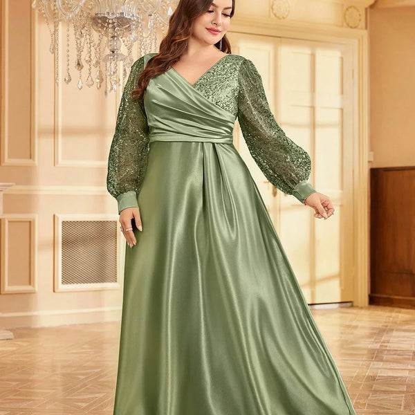 Vestidos Plus Size Longo Kelly