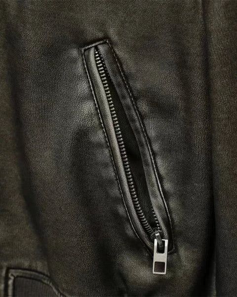 Jaqueta Feminina de Couro Maria