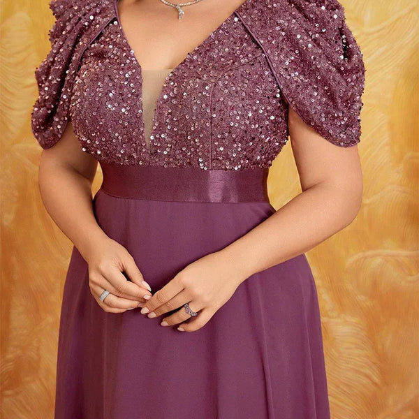 Vestido Festa Longo Plus Size Federica