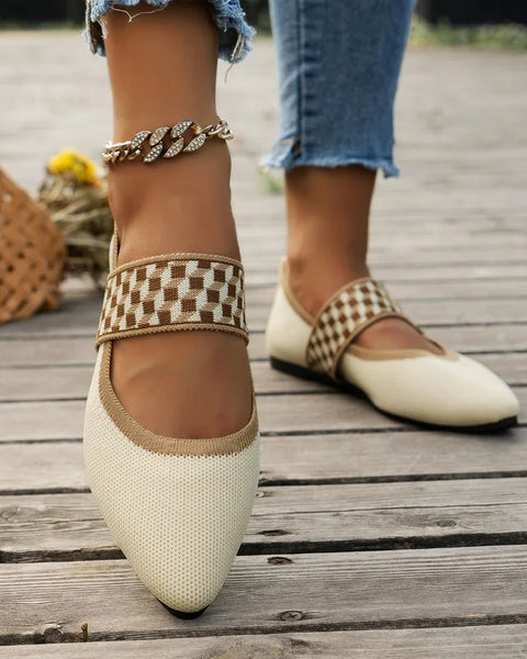 Sapatilha Bico Fino Céline