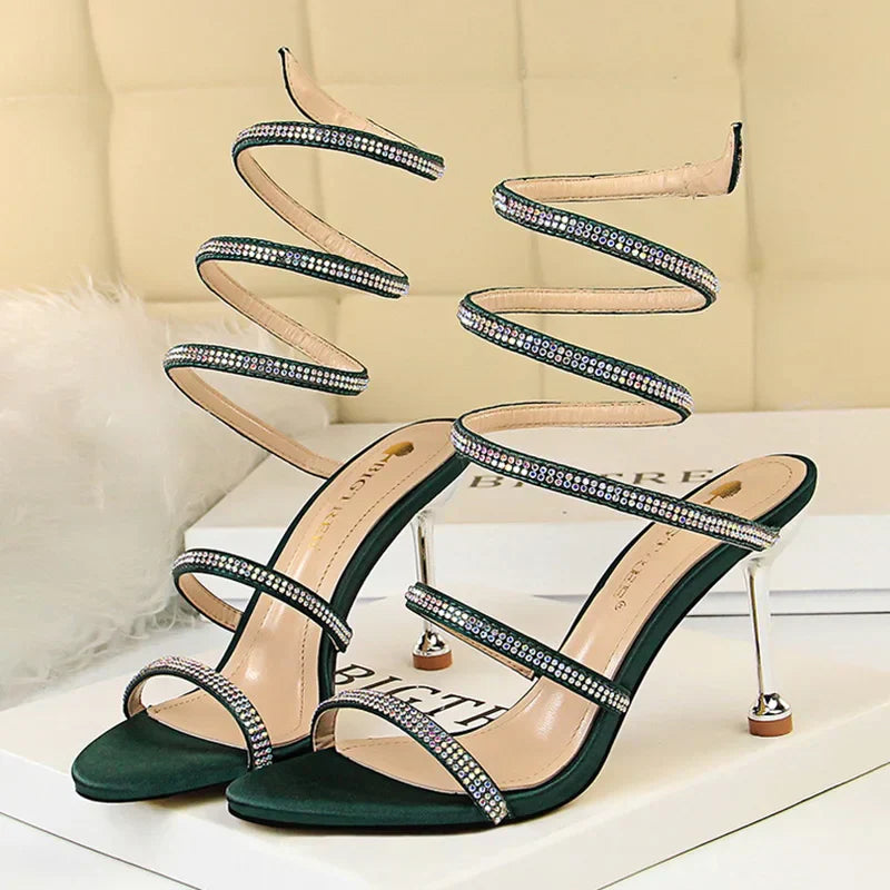 Sandália Salto Coralie