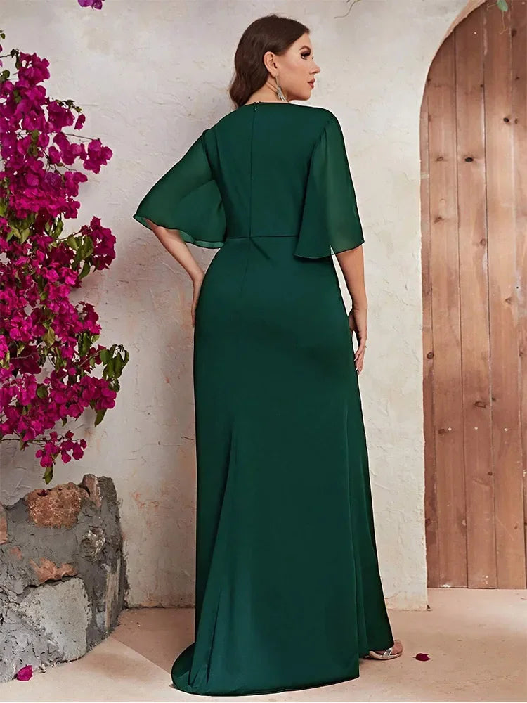 Vestido Longo Plus Size Festa Vittoria