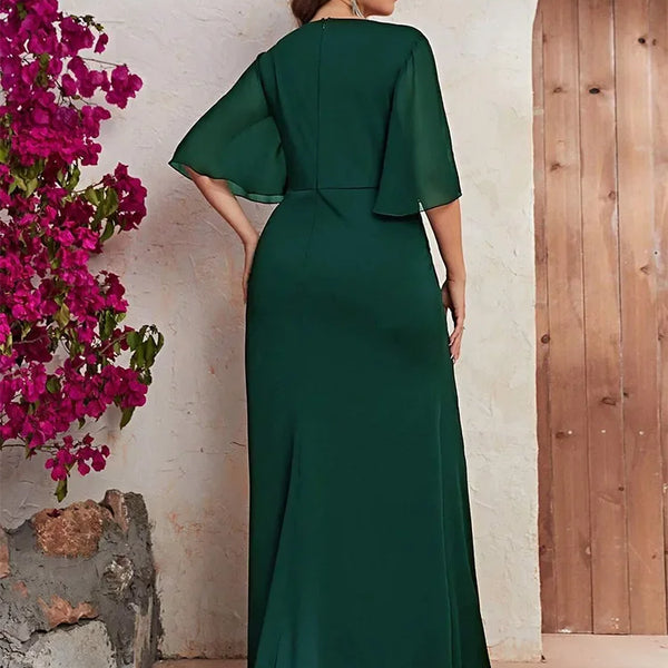 Vestido Longo Plus Size Festa Vittoria
