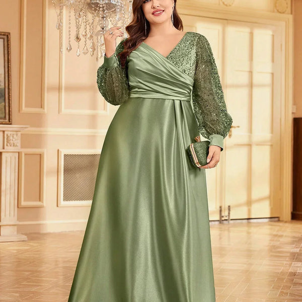 Vestidos Plus Size Longo Kelly