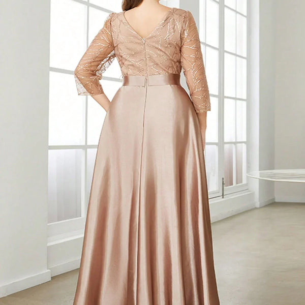 Vestido Longo Plus Size Festa Anita