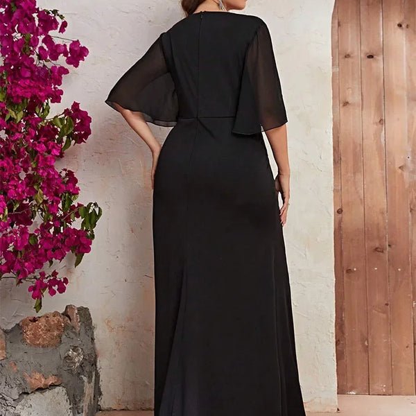Vestido Longo Plus Size Festa Vittoria