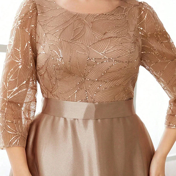 Vestido Longo Plus Size Festa Anita