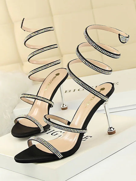 Sandália Salto Coralie