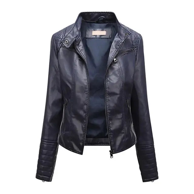 Jaqueta De Couro Feminina Edna