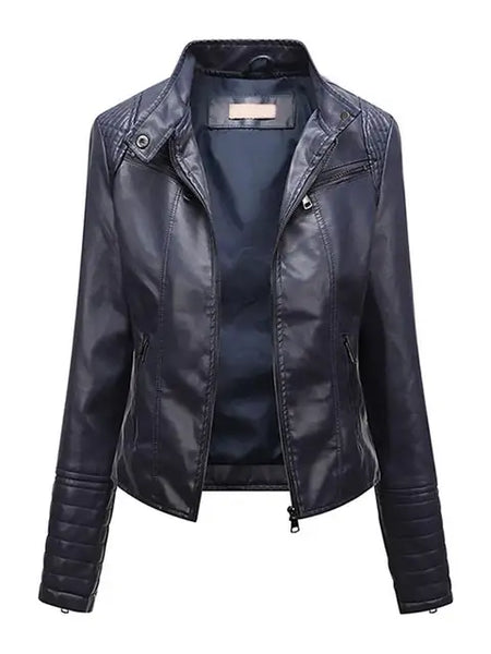 Jaqueta De Couro Feminina Edna