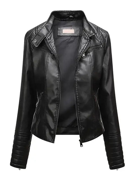 Jaqueta De Couro Feminina Edna