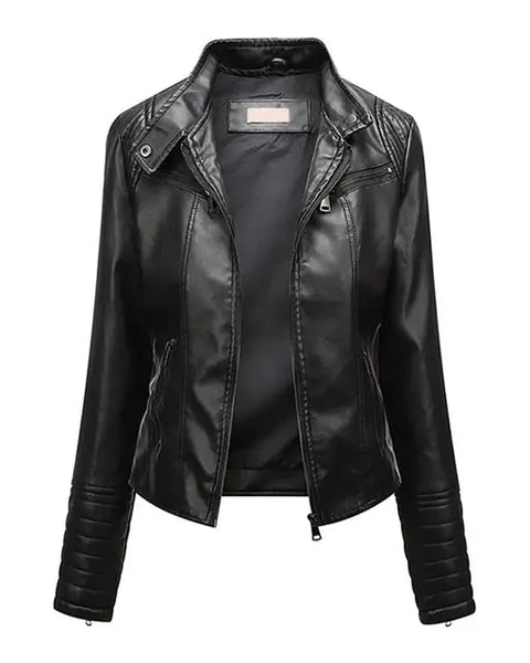 Jaqueta De Couro Feminina Edna