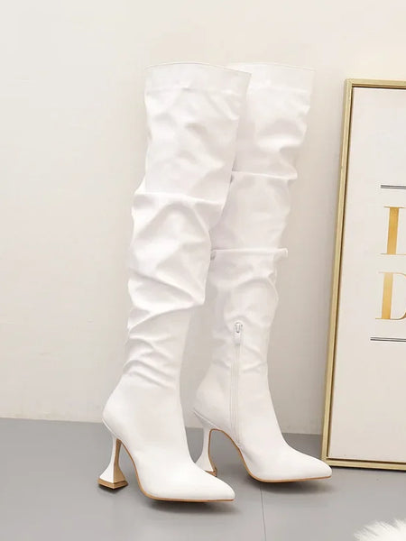 Bota Cano Alto Feminina Anita