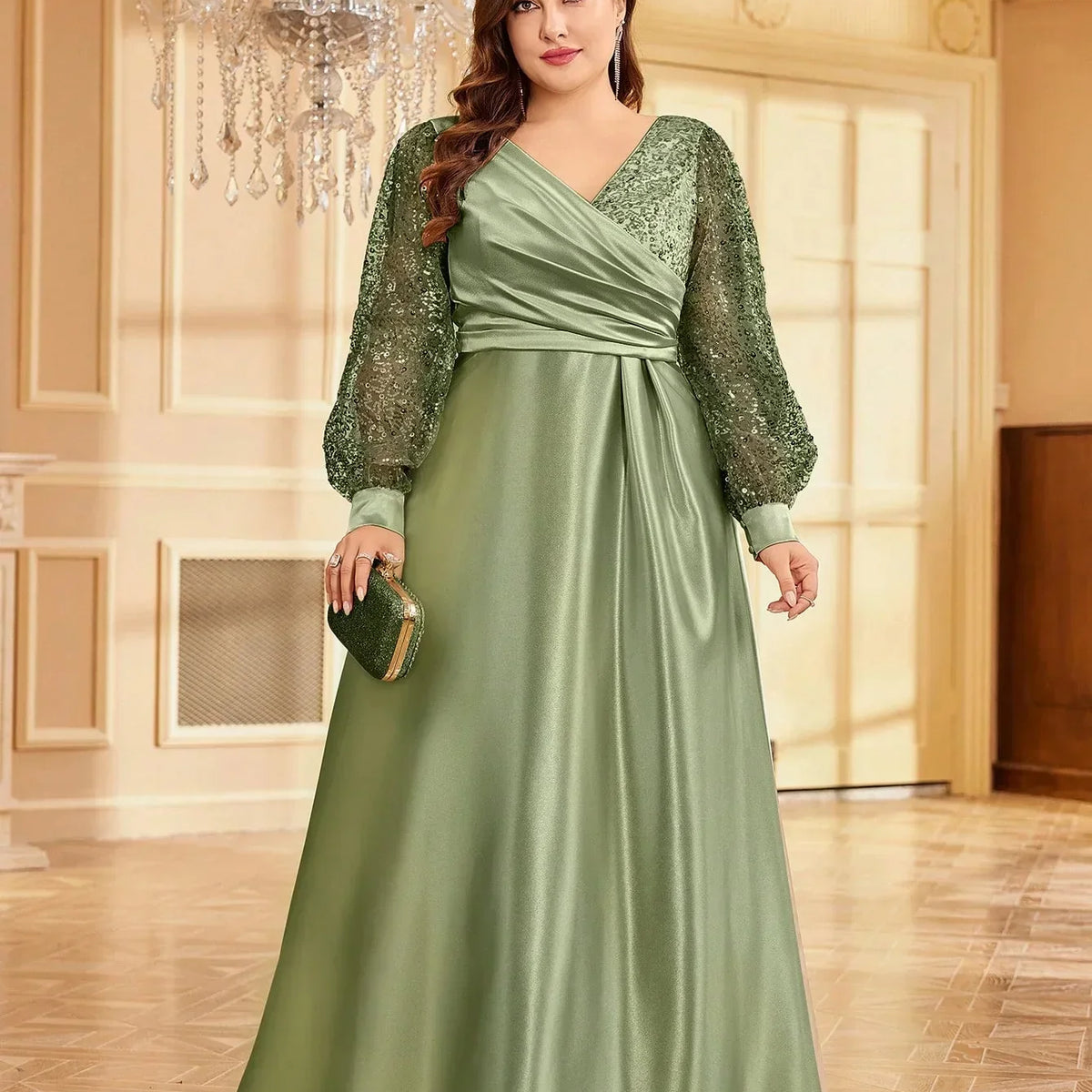 Vestidos Plus Size Longo Kelly