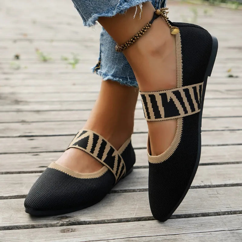 Sapatilha Bico Fino Céline