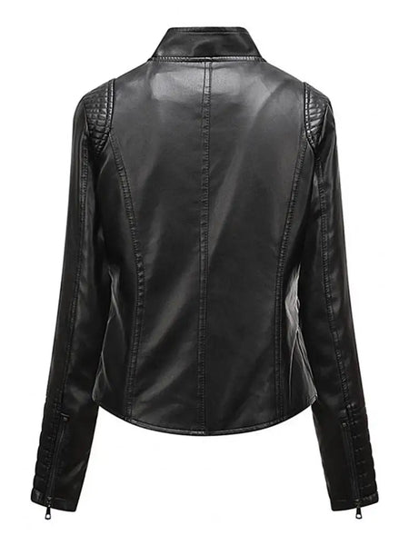 Jaqueta De Couro Feminina Edna