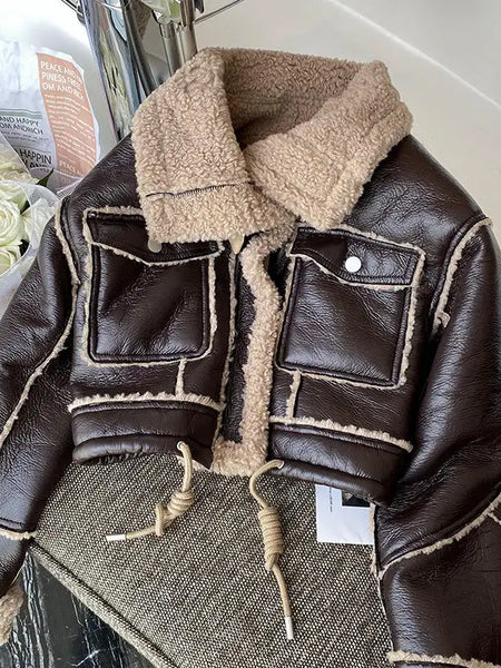 Jaqueta de Couro Feminino Isabela