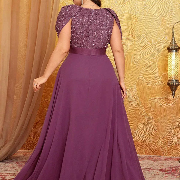 Vestido Festa Longo Plus Size Federica