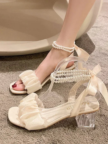 Sandalia Salto Grosso Clarisse