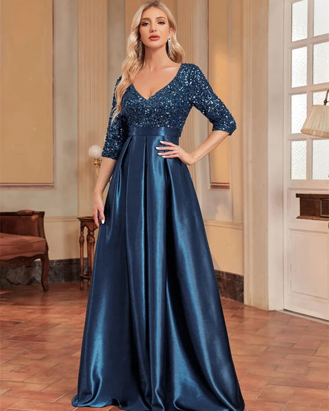 Vestido Festa Longo Elisabetta