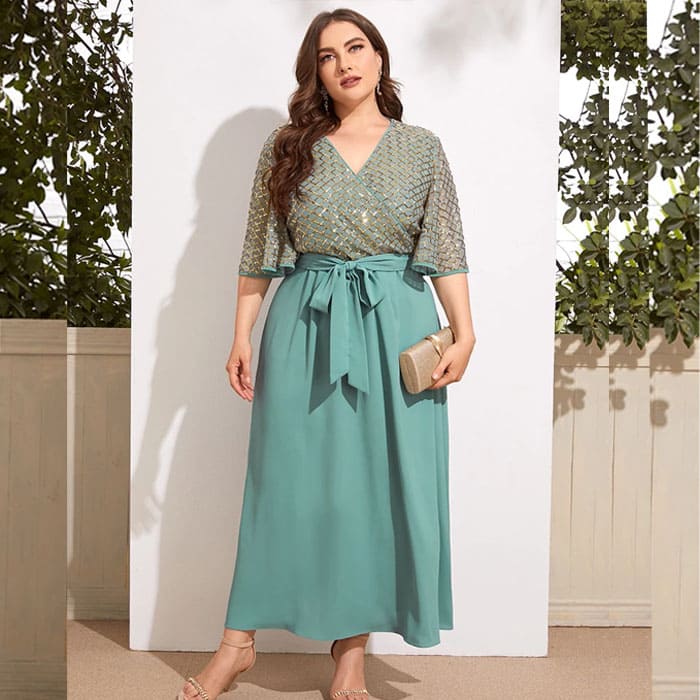 Vestido Festa Plus Size Nadia