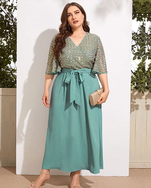 Vestido Festa Plus Size Nadia