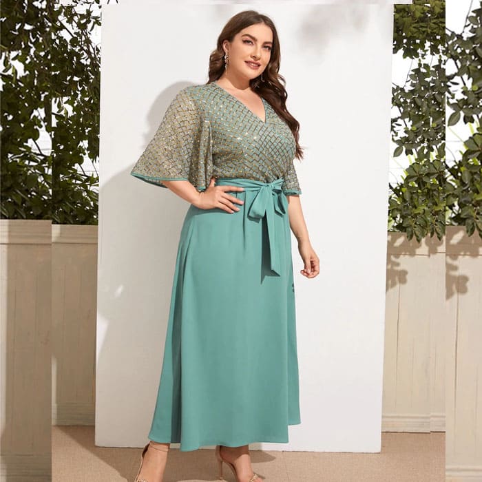 Vestido Festa Plus Size Nadia