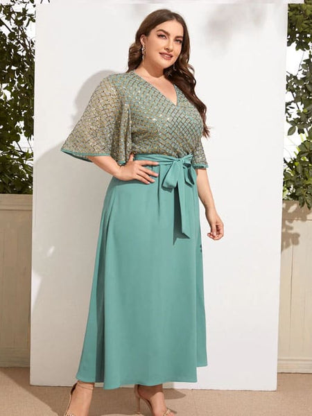 Vestido Festa Plus Size Nadia