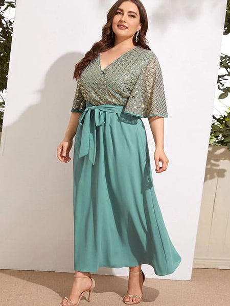 Vestido Festa Plus Size Nadia