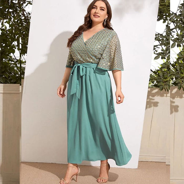 Vestido Festa Plus Size Nadia