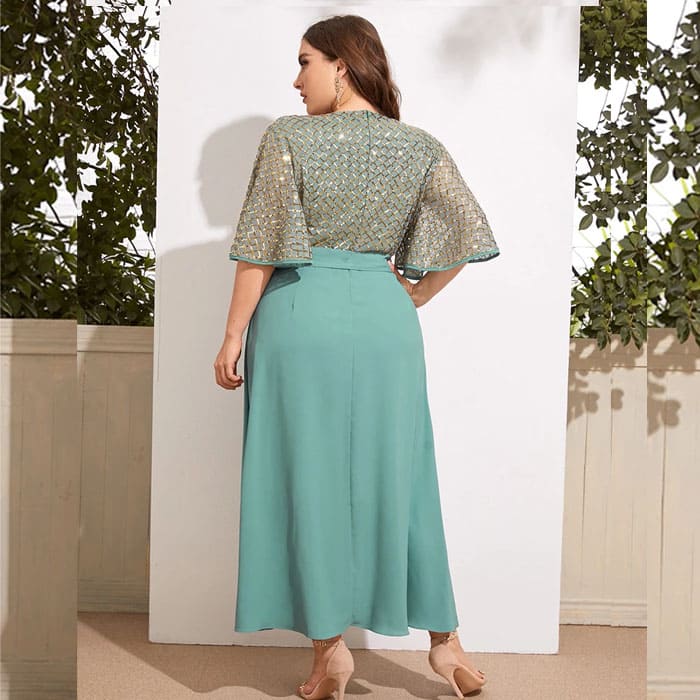 Vestido Festa Plus Size Nadia