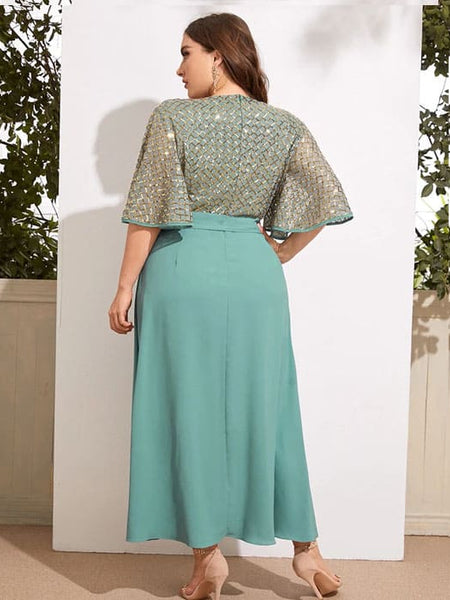 Vestido Festa Plus Size Nadia