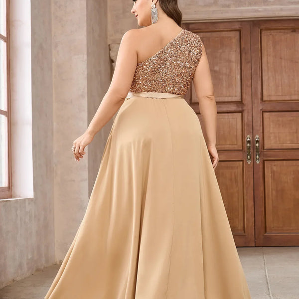 Vestido Festa Longo Plus Size Gabriella