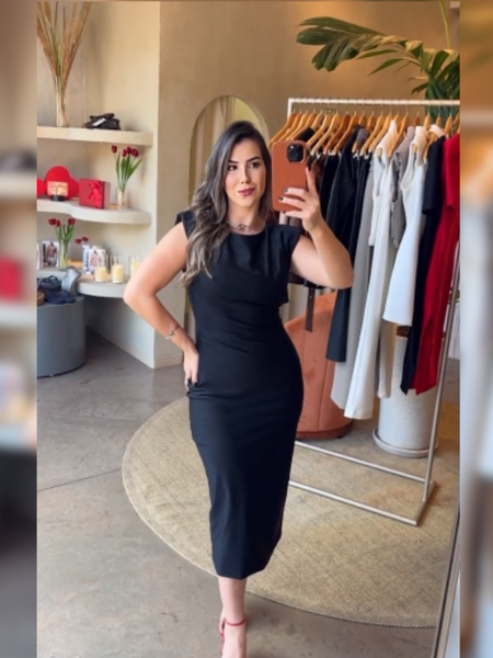 Vestido Longo Casual Claudia