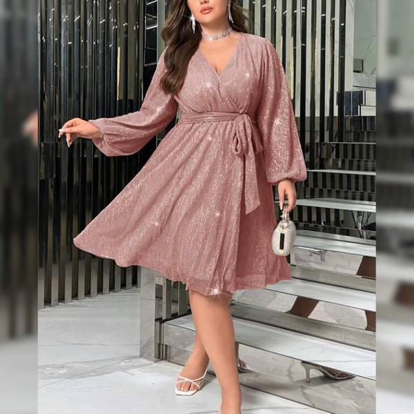 Vestido Plus Size Curto Isabella