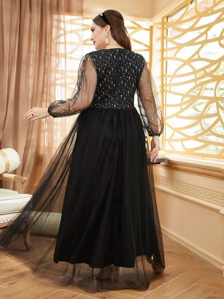 Vestido Longo Festa Plus Size Sonia