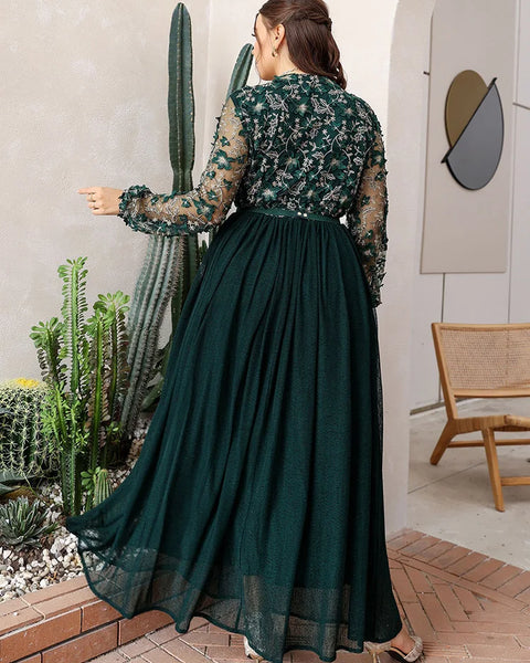 Vestido Longo Plus Size Festa Viola