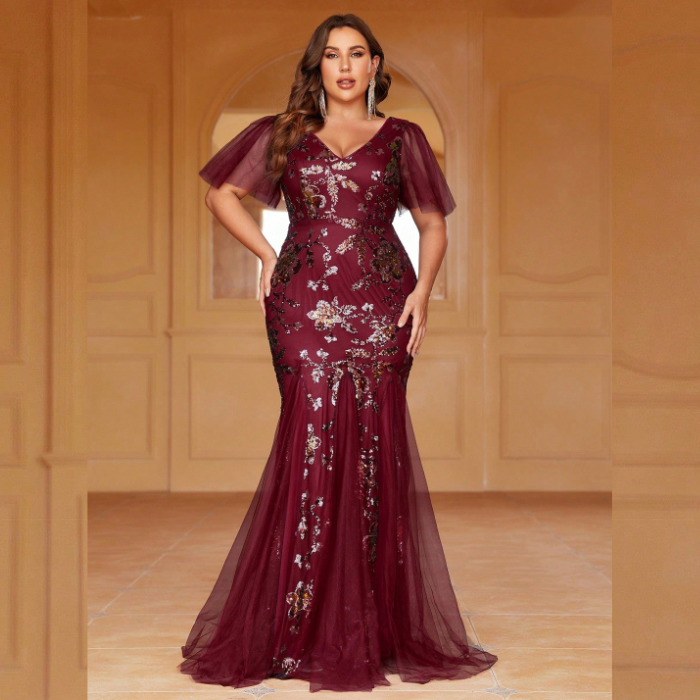 Vestido Madrinha Plus Size Rinata