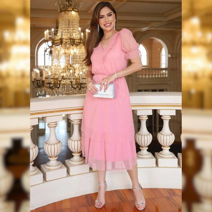 Vestido Longo Casual Marilia