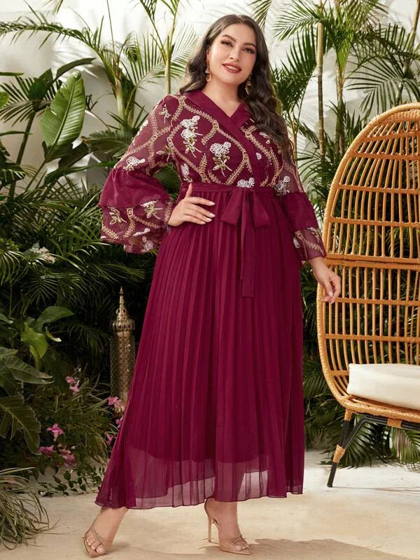 Vestido Plus Size Festa Lucrezia