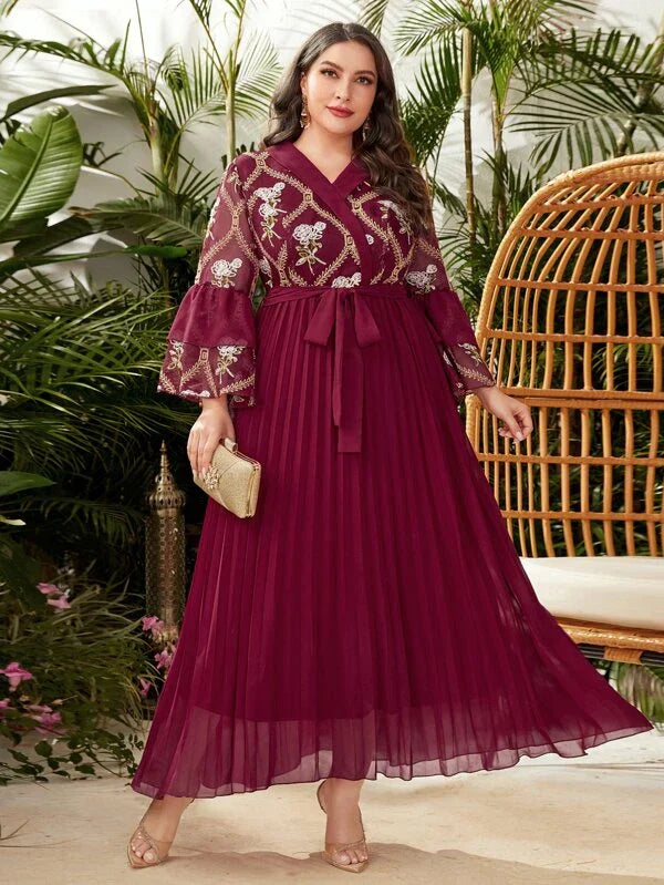 Vestido Plus Size Festa Lucrezia