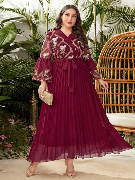 Vestido Plus Size Festa Lucrezia