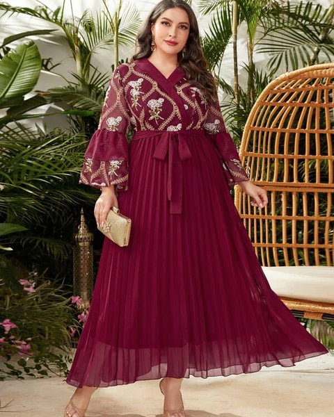 Vestido Plus Size Festa Lucrezia