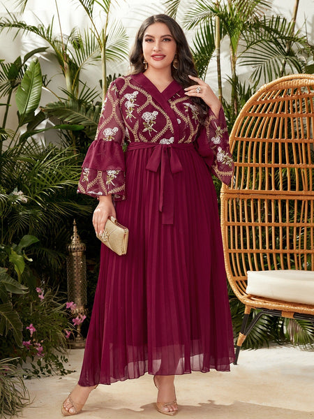 Vestido Plus Size Festa Lucrezia