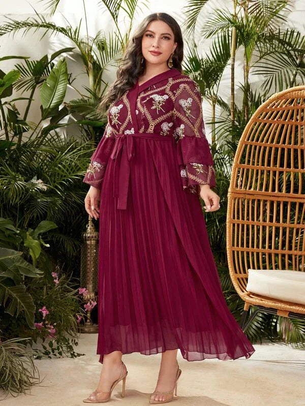 Vestido Plus Size Festa Lucrezia