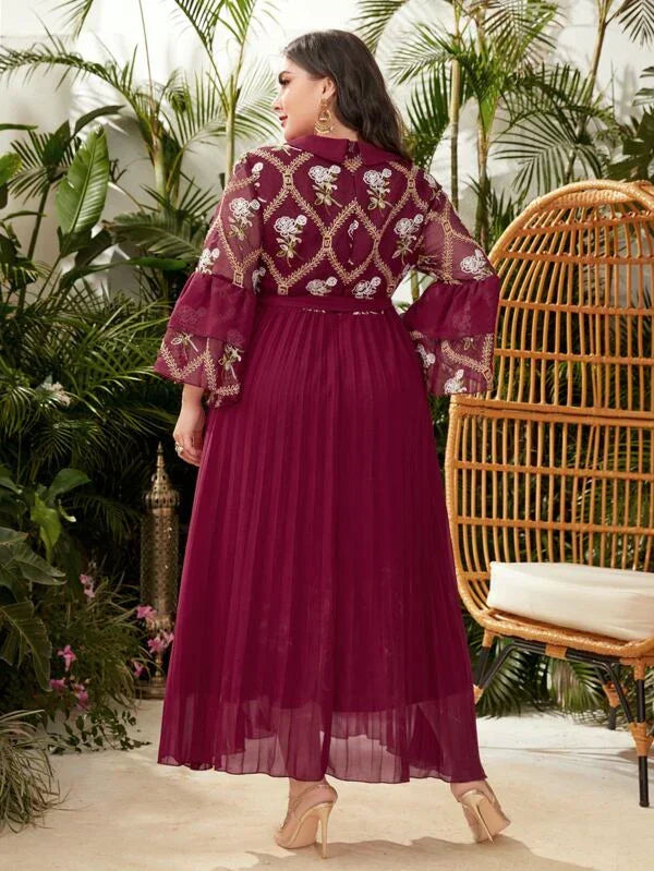 Vestido Plus Size Festa Lucrezia